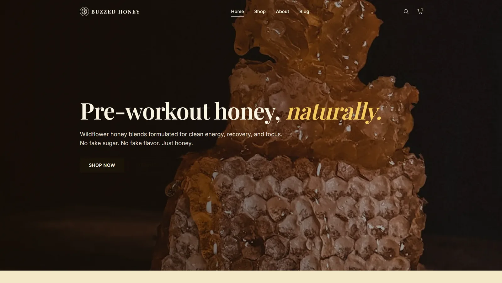 Buzzed Honey storefront